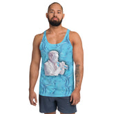 Rock Anthem Men's Tank Top front view on white background.